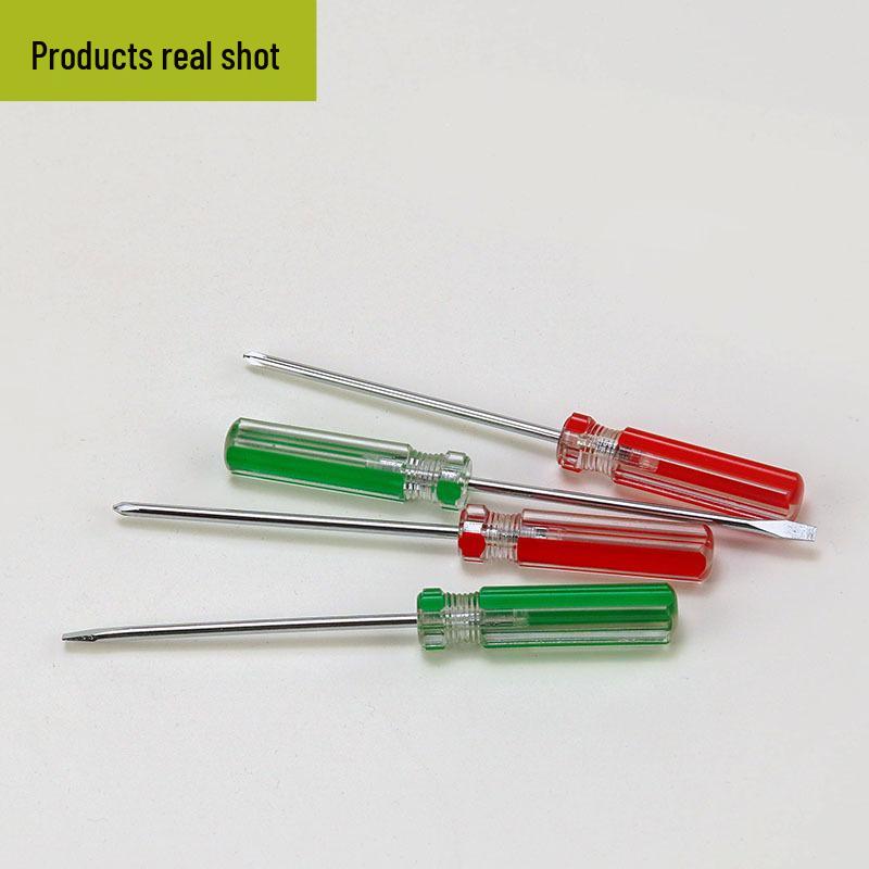 Electrician's Magnetic Flat/Phillips Head Screwdriver Set with Color-Coded Strips