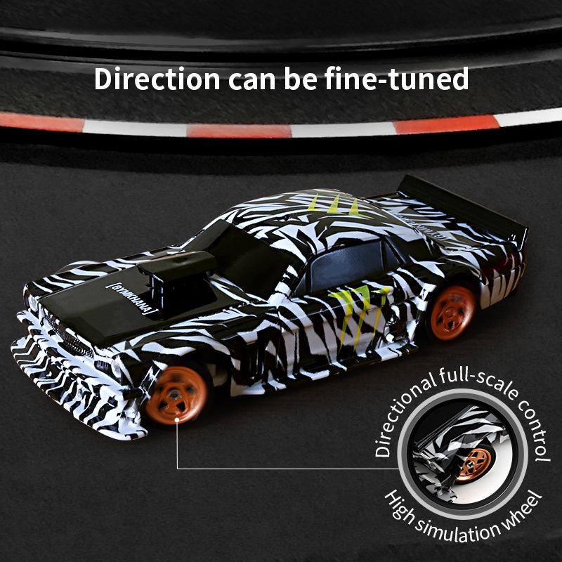 1:43 Scale RC Four-Wheel Drive Drift Racing Car – High-Speed Remote Control Toy for Boys & Children