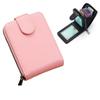 with Buckle Men's Zipper Wallet 11/16 Slots Portable Coin Purse PU Leather Card Holder  Female