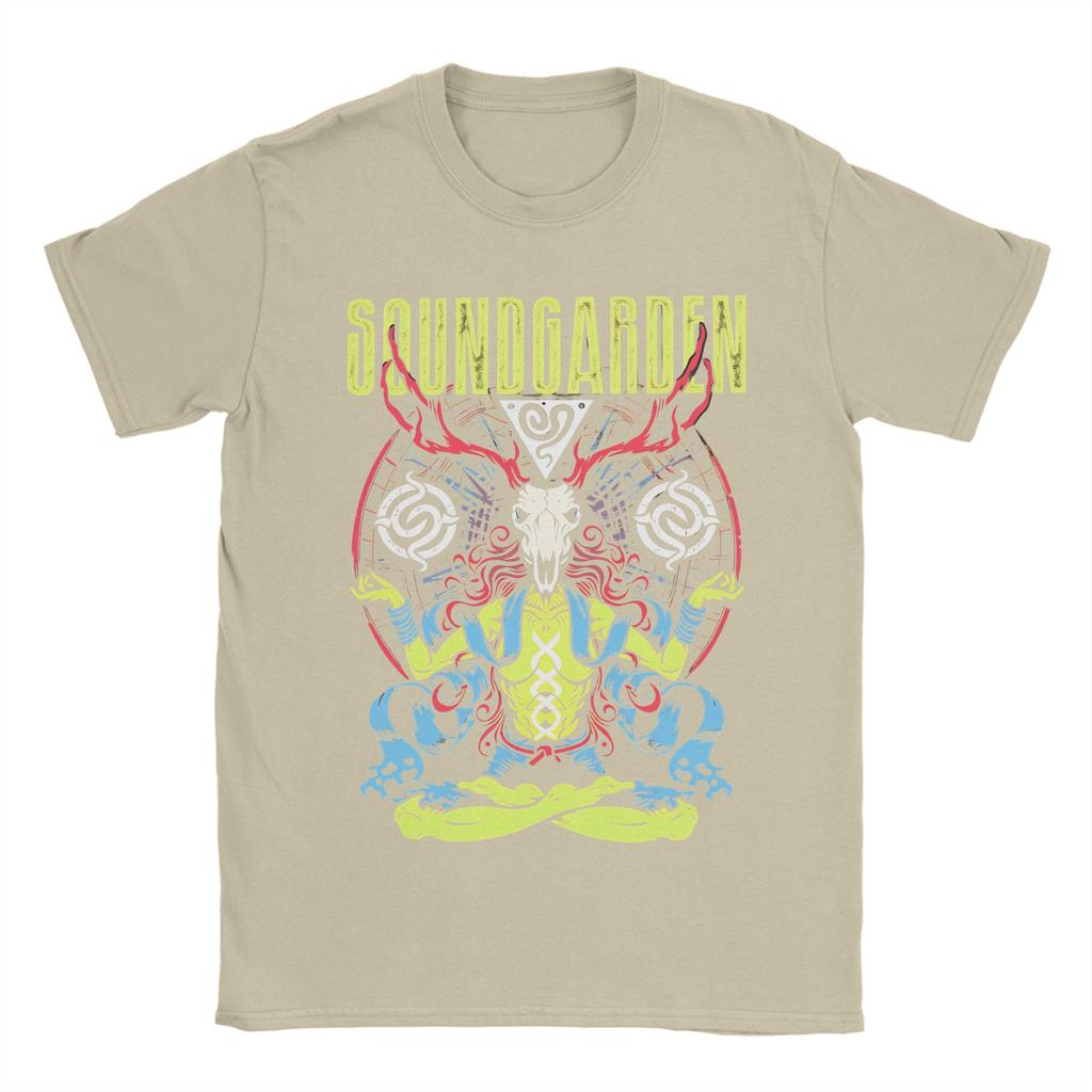 Soundgarden Badmotorfinger T Shirt Summer Hip Hop TShirts Unisex Cotton ONeck Oversized Top Tees ShortSleeve YK Basic Tops