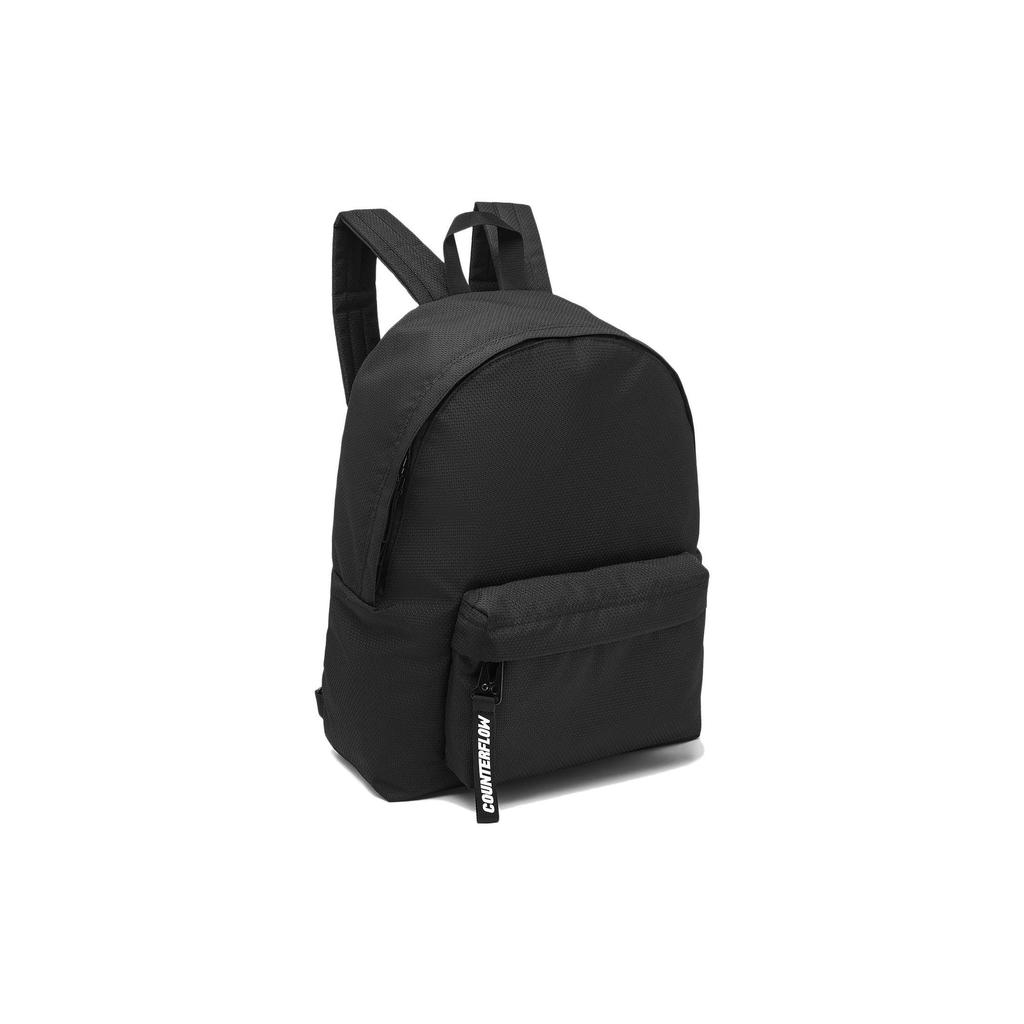 Li Ning Sports Lifestyle Series CF Retro Series Casual Large Capacity Student Polyester Sports Backpack Unisex Backpack Black ABST161-1