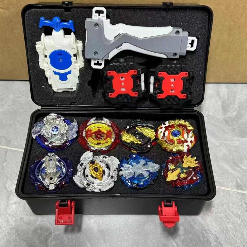 Hit Battle Toy for Kids - Hurricane CX Burst Beyblade Set, Complete with Attack Battle Plate and Launcher