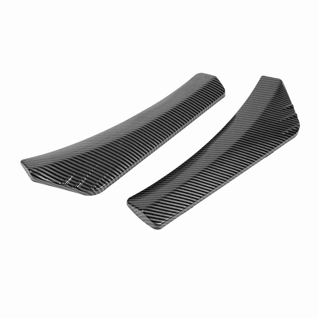 2Pcs Front Bumper Lip Angle Left And Right Bumper Protector   High Temperature Resistance Lip Splitter