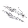 RC Front Rear Axle Replacement Parts Fit for Axial WRAITH RR10 1 10 RC Climbing CarSilver