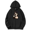 Revy Aus Black Lagoon Anime Grafik Kapuzenpullover Frühling Herbst Baumwolle Basics Hoodie Kapuzenoberteil Unisex Sportbekleidung
