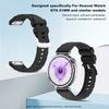 For Huawei Watch GT6 41mm Press-Onto Silicone Strap Adjustable WatchBand Straps Lightweight Buckle Wristbands Sport Replacement