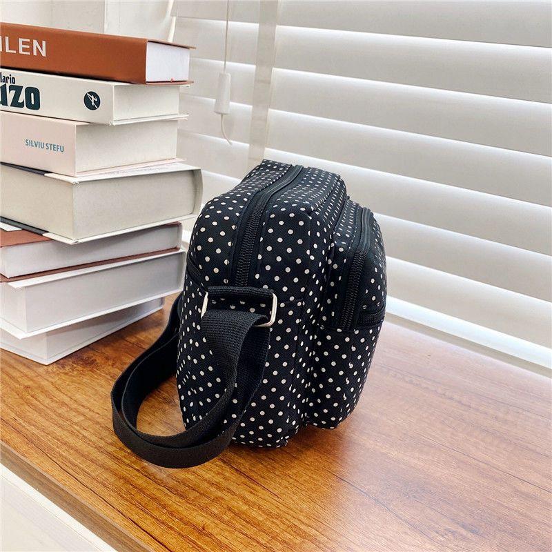 Women's Waterproof Cloth Bag Diagonal Cross Shoulder Bag Lightweight Casual Bag Middle-aged Mother's Shoulder Bag