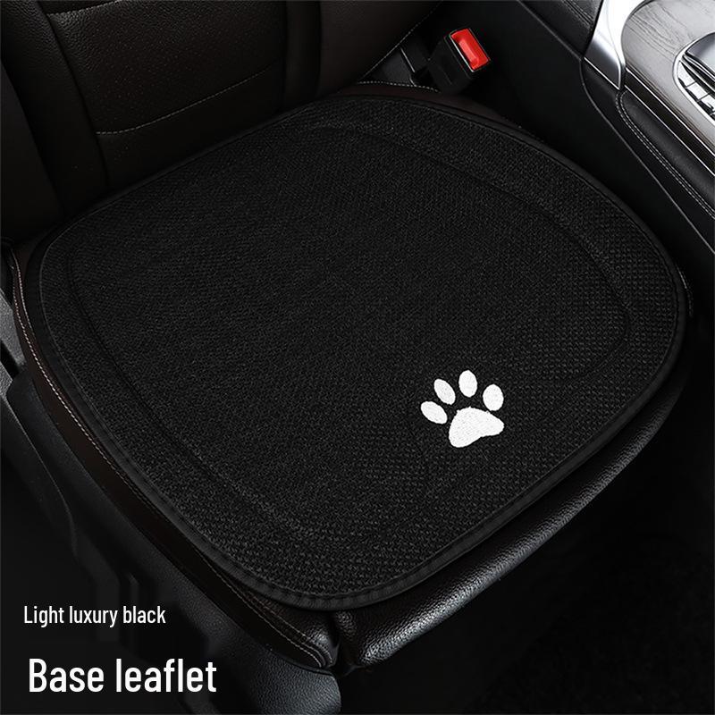 Universal Bieye Bear Cartoon Car Seat Cushion, Cotton & Linen, for All Seasons - Fits Buick Verano, Blue 6 Regal