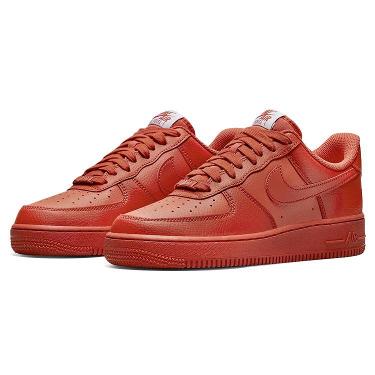 Nike Sneakers da Donna Air Force 1 07 Triple Orange DZ4442-800