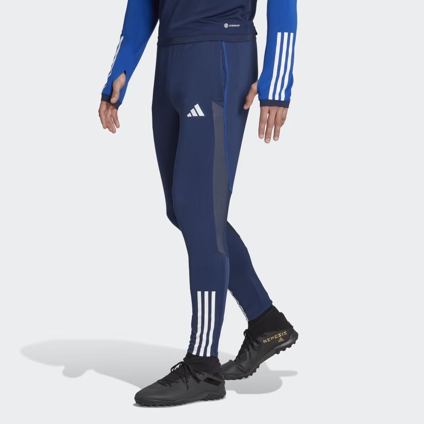 Adidas Tiro 23 Competition Training Tracksuit Bottoms Knitted Sweatpants Men's Marine Blue HK7652