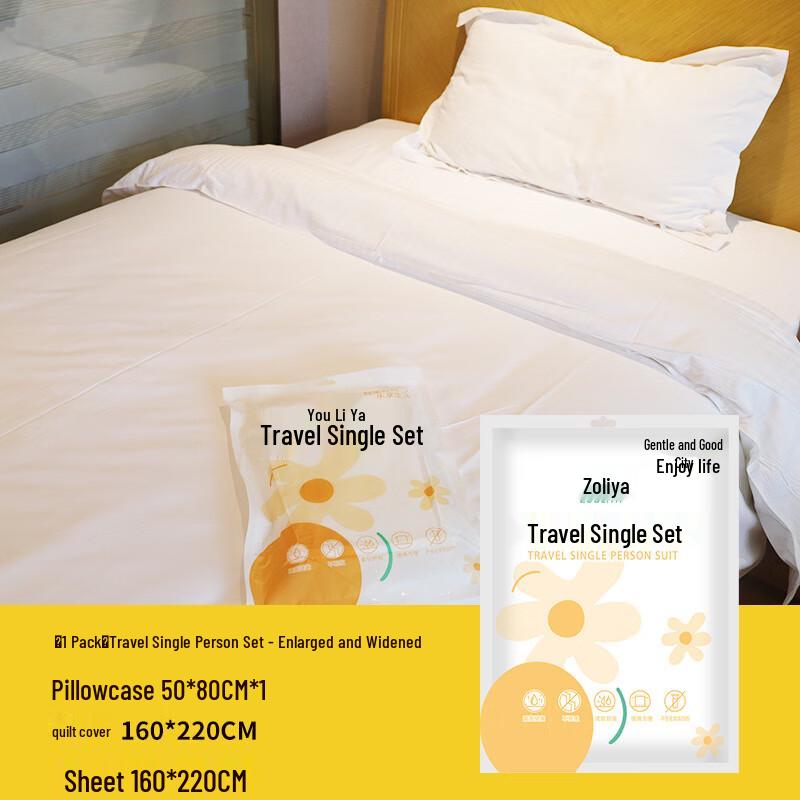 Disposable Travel Bedding Kit