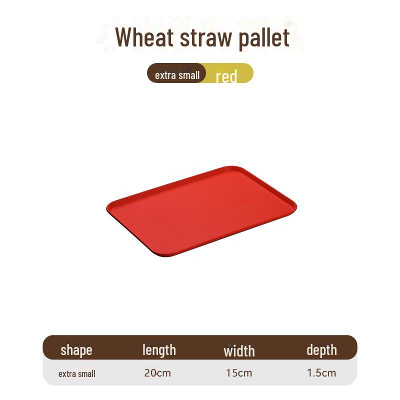 

Пластиковый прямоугольный поднос для чая в скандинавском стиле для дома, гостиной, ресторана или детского сада