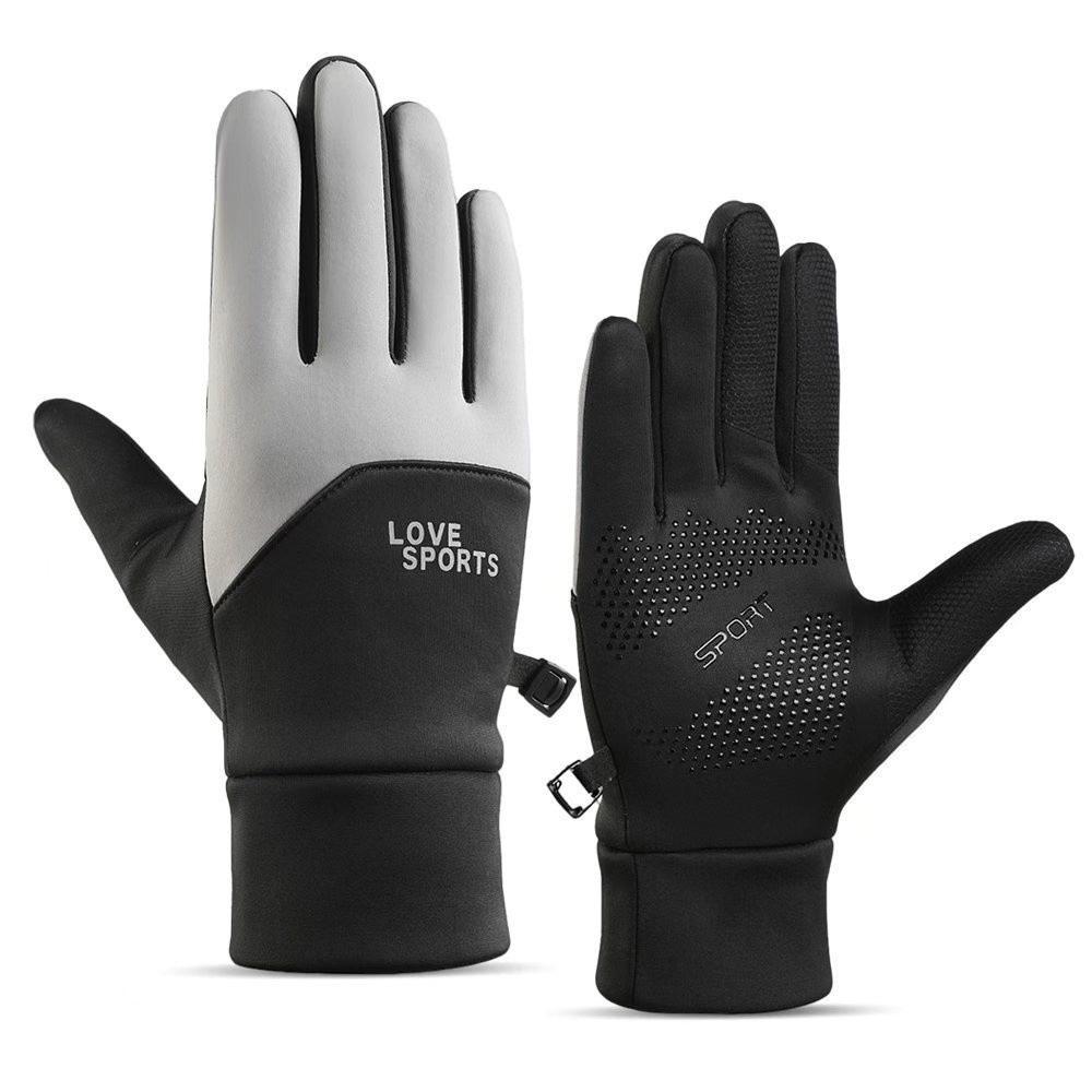 Waterproof Winter Gloves Touchable Screen Driving Mittens New Full Finger Gloves  Men