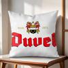 Cool Protective DDuvel Beer Cushion Cover Natural Linen Organic Fabric DoubleSided Printing Couch Pillow Covers Home Decor