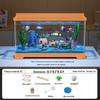 Eco-Friendly Self-Circulating Goldfish Tank: Small To Medium Size for Home, Living Room, or Balcony