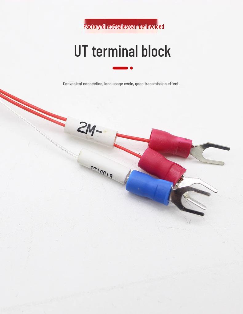 PT100 Platinum Resistance High-Temp Thermocouple Patch Probe for Industrial Temperature Measurement
