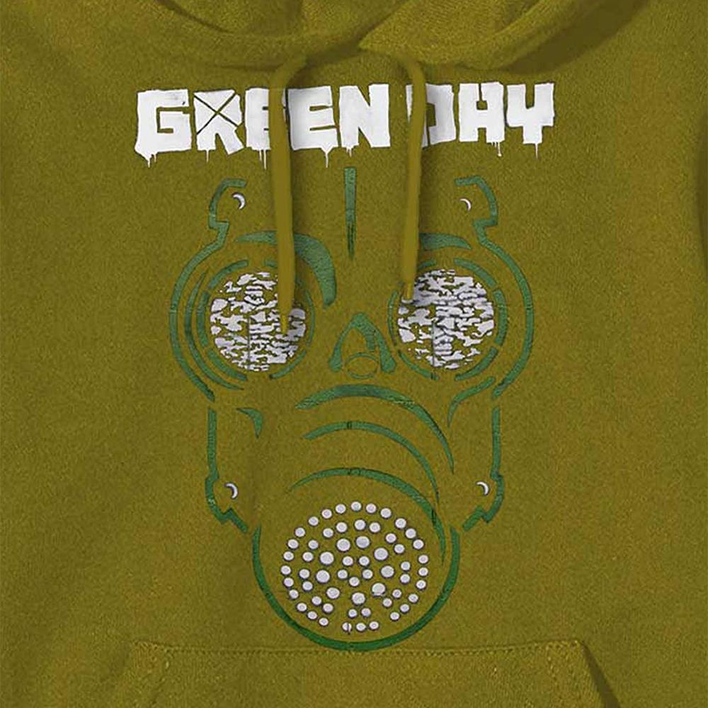 Green Day Unisex Adult Mask Hoodie