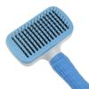 Durable Slicker Dog and Cat Grooming Brush, Self Cleaning Pet Shedding Tool Comb for Small