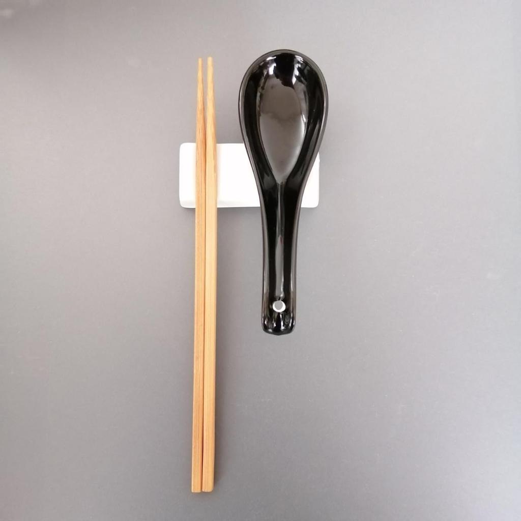 Chopstick Rest Set of Suitable for and Perfect for Compact and 4, Chopsticks, Spoons, Forks, Spoons. White, Simple, Guests. Stylish.