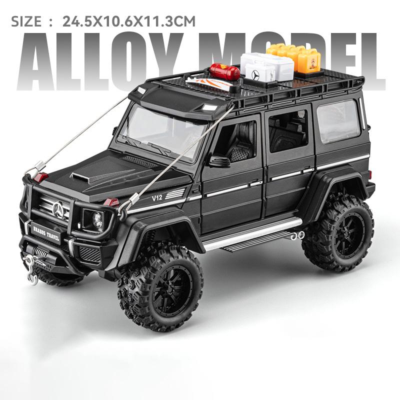 1:24 Benz G550 Coca Cola Off Road SUV Alloy Metal Diecast Model Car Home Decoration & Computer Desktop Ornaments Holiday Present
