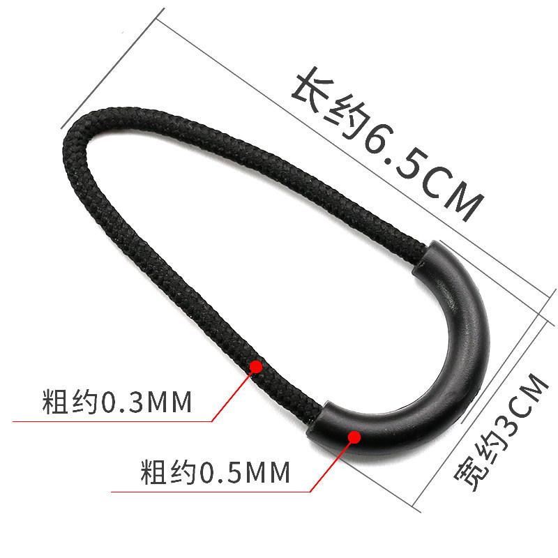 Accessori Testa Cerniera, Cordino di Coda, Vestiti, Pantaloni, Corda per Cerniera, Zaino, Fibbia per Cerniera, Ciondolo, Accessori Cursore Cerniera Rimovibili