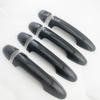 8pcs ABS Carbon Chrome Black Car Accessory Door Handle Cover Trim Paste Style For Toyota Tacoma 2016 2017 2018