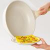 COOKER KING Non-Stick Frying Pan with Medical Stone Coating, Multi-Functional Low-Smoke Pan, 28cm