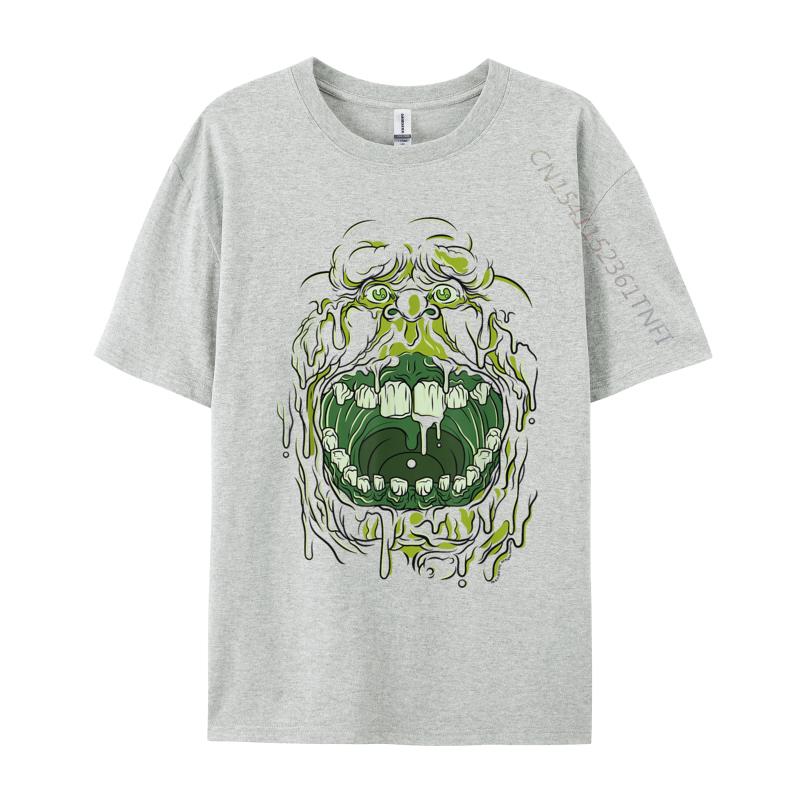 Slimer Face Halloween Costume Casual Tshirts Wholesale Camisa Leisure Cotton Student Luxury Designer T-Shirts
