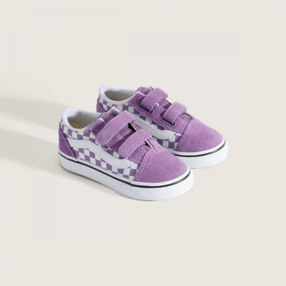Vans Toddler Old Skool Velcro Checkerboard Vn000vb2frt 105