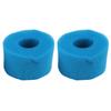2pcs Filter Sponge Foam Blue Reusable Paper Box Replacement 10.8*7.3 Cm Home Graden Cleaning Supplies Accessories