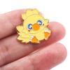 Game Final Fantasy Mascot Brooch Game Character Cute Cartoon Yellow Chocobo Bdage For Women Men Backpack Charm Jewelry Gifts