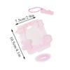 3 Inch Acrylic Photo Frame Idol Postcards Display Photo Cards Decoration Card Holder Fashion Chain Stand Card Protective Case
