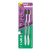 Hawley Charcoal Silky Clean Toothbrush 6-Pack