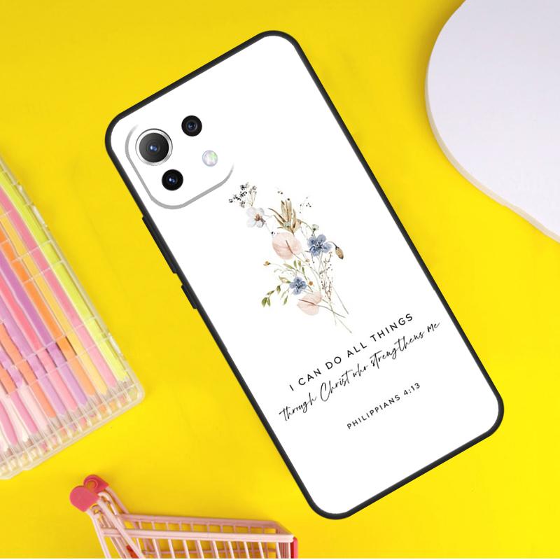 Bible Verse Cover For Xiaomi 14 Ultra 13 11T 12T 13T 14T Pro POCO X7 X6 Pro X3 X5 F3 F5 M6 F6 Pro Case