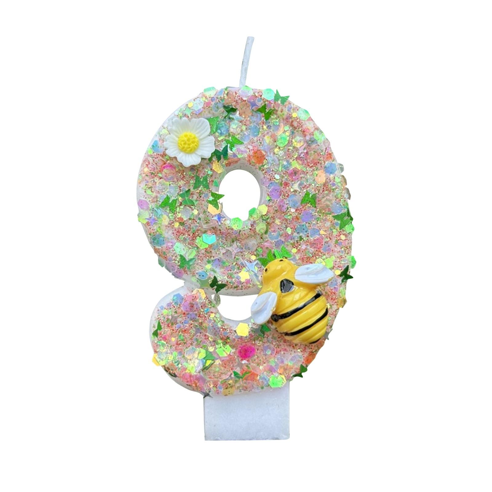 

Цифровые свечи на день рождения, украшения для тортов и новогодние праздники One Size