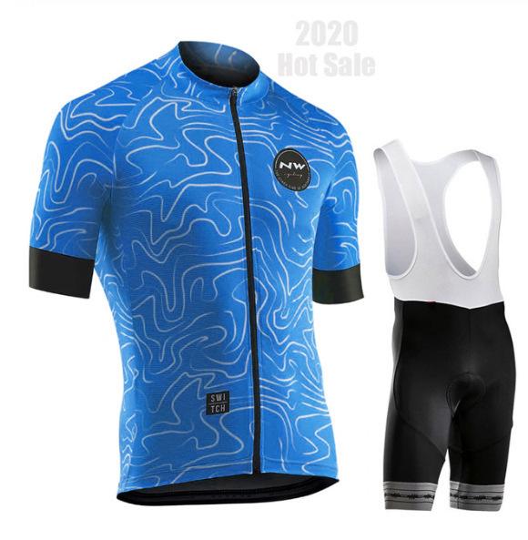Strap short-sleeved cycling suit men's summer road cycling suit slim-fitting breathable cycling suit
