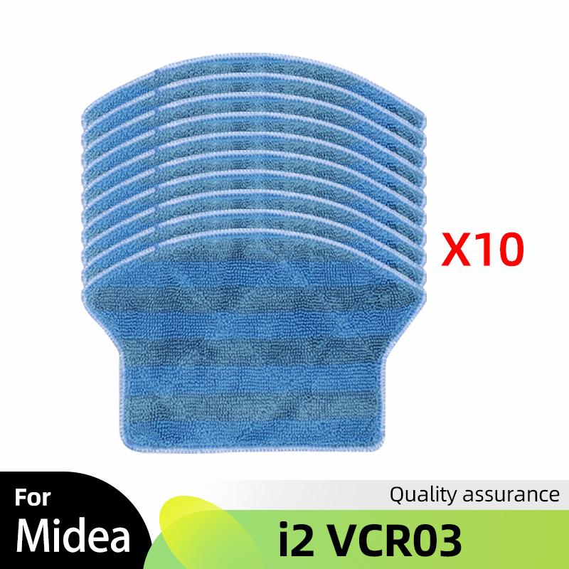 Hepa Filter Side Brush Mop Cloth Rag Kit Replacement for Midea i2 VCR03 Robotic Vacuum Cleaner Spare Part Accessories