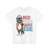 Raccoon 4th of July Red White And Feral Independence Day Women Men Shirt