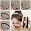 Winding Cross Braided Headband Non-slip Weaving Hair Hoop Elegant   Wash Face