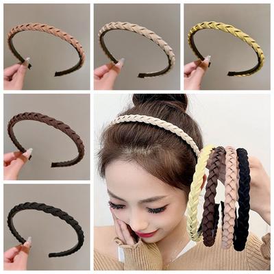 Bandeau Tressé torsadé Antidérapant Tissage Serre-tête Élégant Femme/Filles