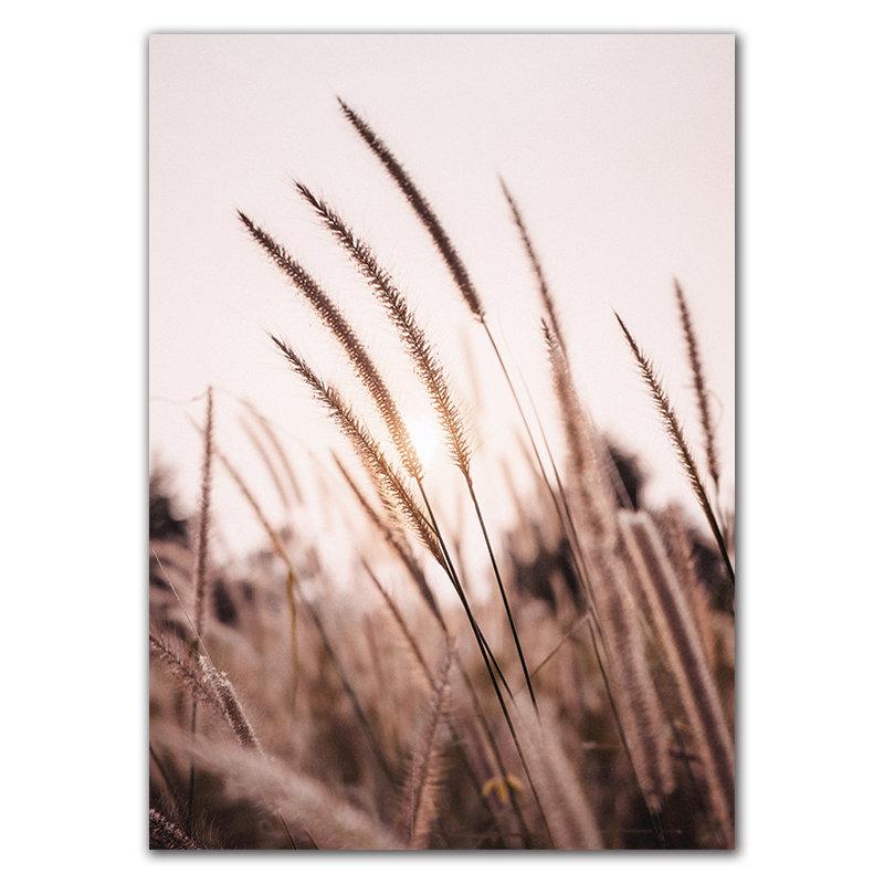 

Песок Пейзаж Трава Декорации Искусство Холст Картина Жизнь Навсегда Цитата Украшение Комнаты Картина Растение Природа Настенный Плакат FJ027 40x60cm no frame