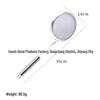 304 Stainless Steel Kitchen Grease Skimmer & Juice Filter Mesh Strainer - 80 Mesh Soy Milk & Oil Separator