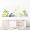 Cartoon Cute Dinosaur Wall Stickers For Children Room Boy Kids Room Living Room Nursery Background Decoration Wall Decals