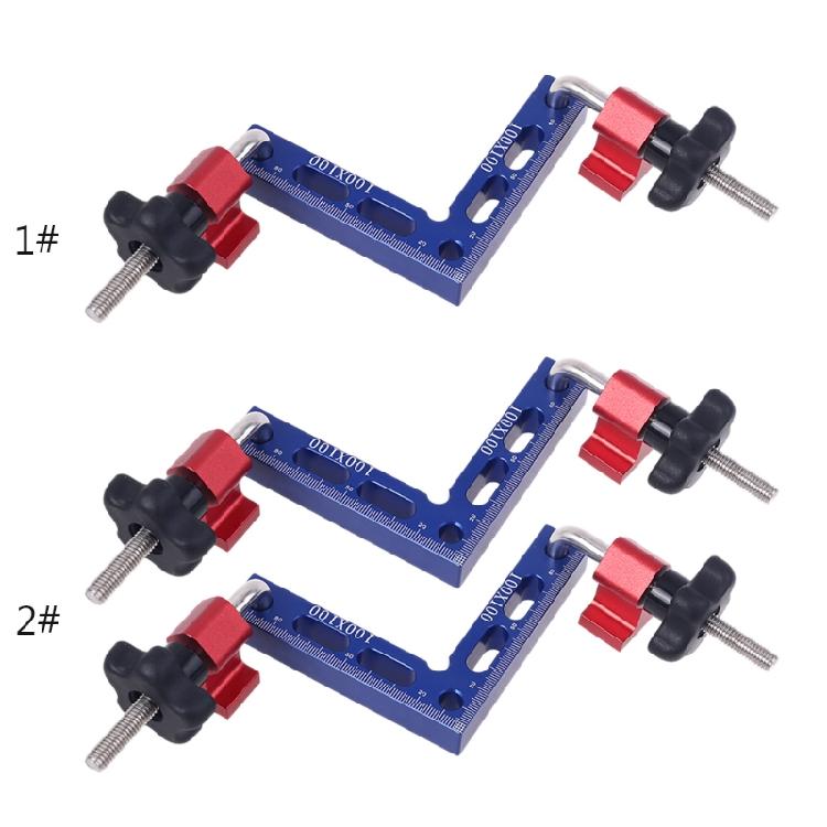 90° Right Angle Clamp Fixing Clips Picture Frame Corner Woodworking Hand Tools