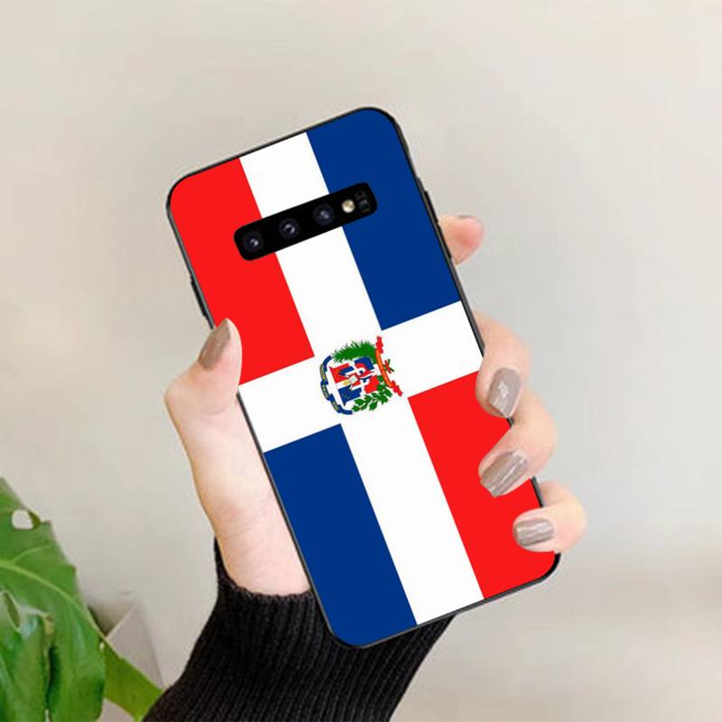 YNDFCNB Dominican Republic Flag Phone Case for Samsung A51 A30s A52 A71 A12 for Huawei Honor 10i for OPPO Vivo Y11 Cover