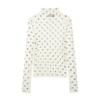 European and American Style, New Women's Clothing, Fashionable, Casual, Heart-shaped Thin Needle Top 9598/040/625
