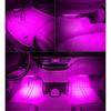 Car LED Strip Light, EJ'S SUPER CAR 4Pcs 36 LED Car Interior Lights Under Dash Lighting Waterproof Kit,Atmosphere Neon Lights Strip For Car,DC