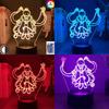 Assassination Classroom Led Night Light With 16color Remote For Home Decor