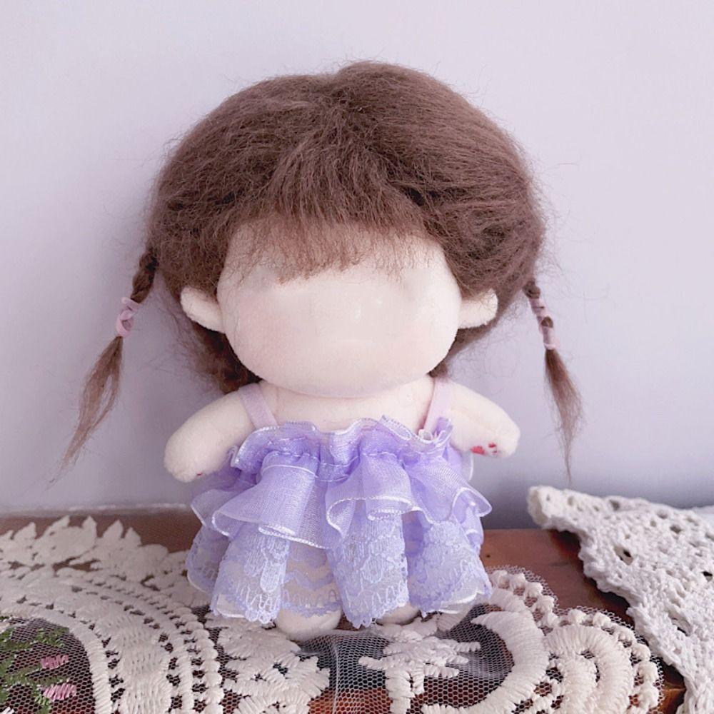 Princess Dress 10CM Doll Clothes With Black Trim 12BJD Dolls Accessories Children Gift