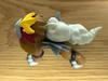 [USED] 3D Pokémon Encyclopedia Entei Figure - Extremely Rare